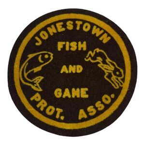 VTG Jonestown Fish & Game Protective Association Patch Uniform Wildlife Officer